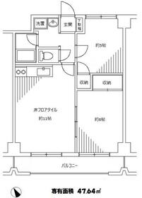 パレスクラシーゼの間取り