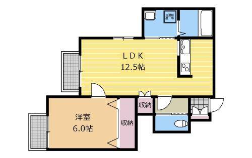 カスクドールの間取り