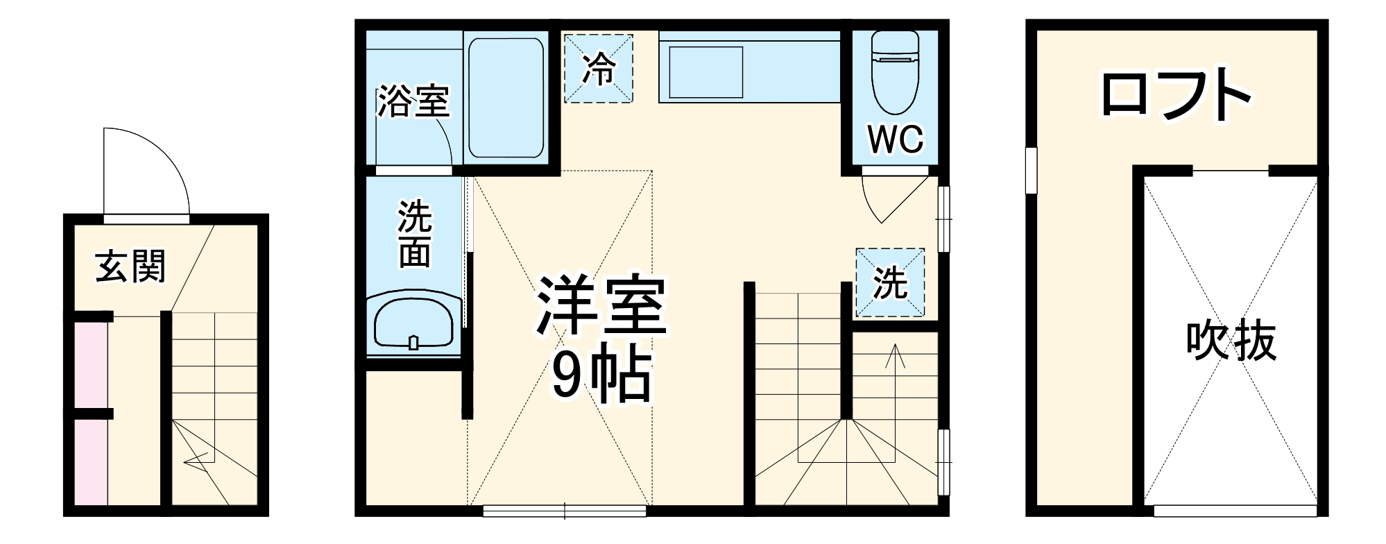 ALTISSIMAの間取り