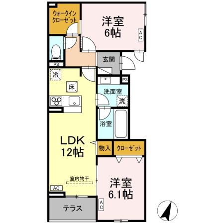 ESPELIA・Kの間取り