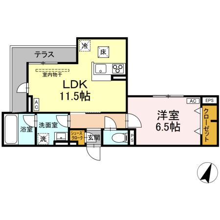 ESPELIA・Kの間取り