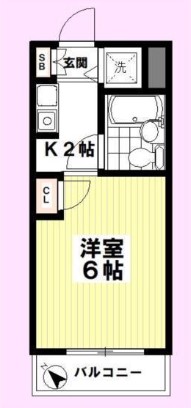 ウィンベルソロ西武球場第二の間取り