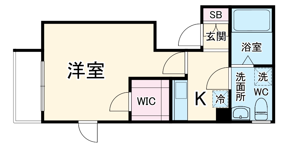 カーサ・コリーナの間取り