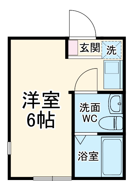 パラディーゾ戸田の間取り