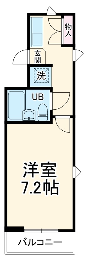 シテラ元住吉Ⅱの間取り