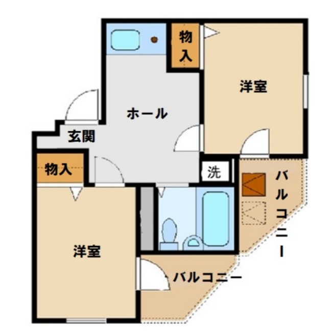 ミングルAP.高島平一番館の間取り