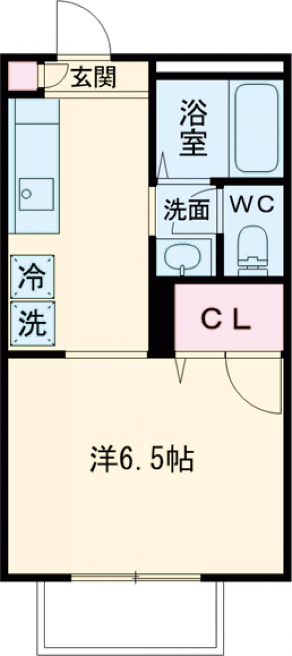 ディ・ブルーメ(die Blume)の間取り