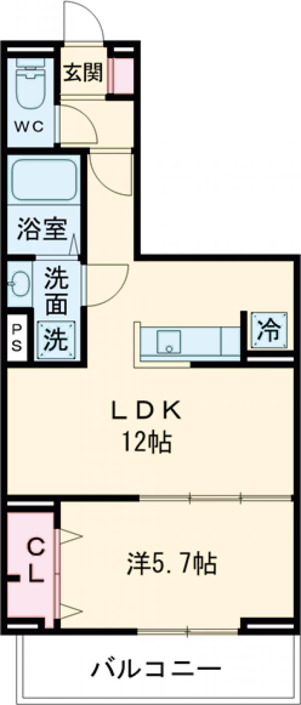 セレスティア池袋立教通りの間取り