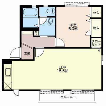 マロニエBの間取り