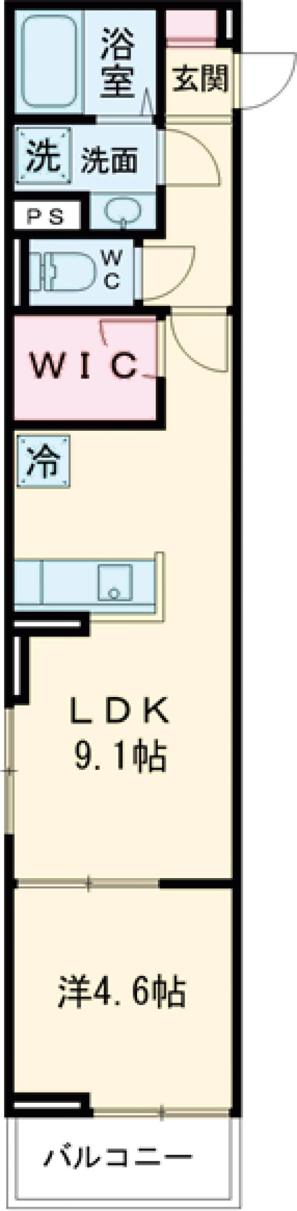 セレスティア池袋立教通りの間取り