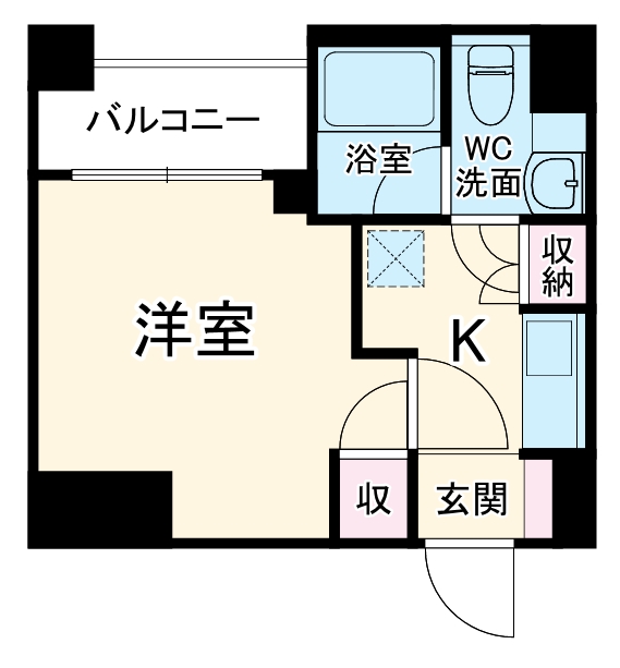 SQUARE CITY YOKOHAMA NEGISHIの間取り