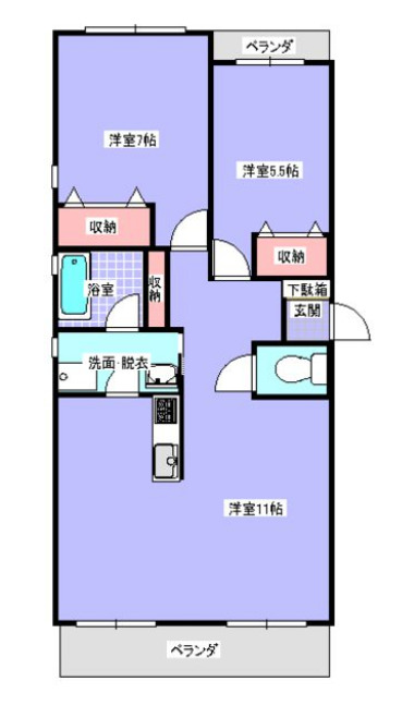 華風館の間取り