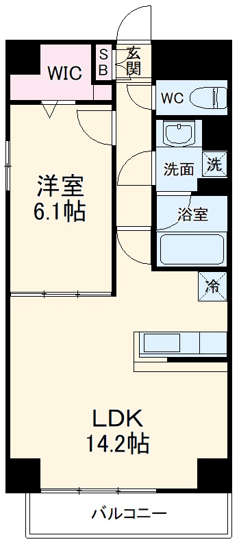 La campagne Kの間取り