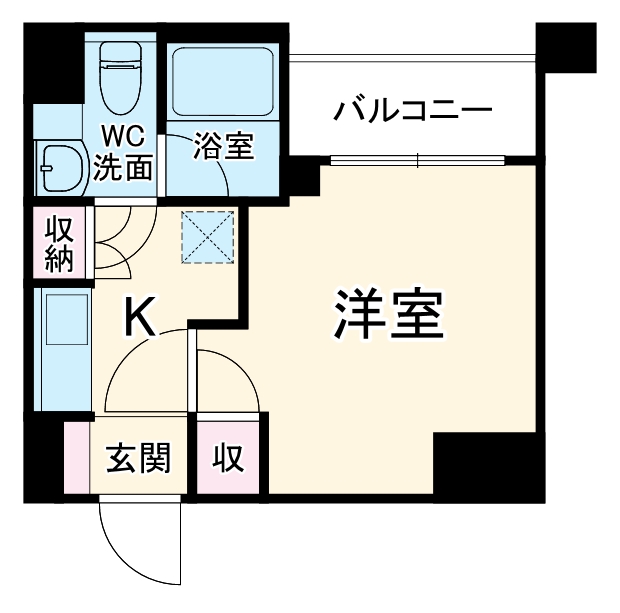 SQUARE CITY YOKOHAMA NEGISHIの間取り