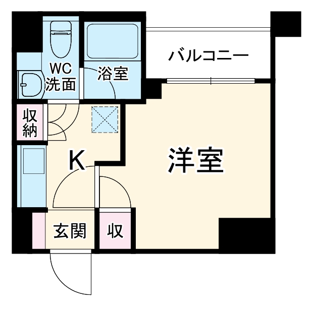 SQUARE CITY YOKOHAMA NEGISHIの間取り