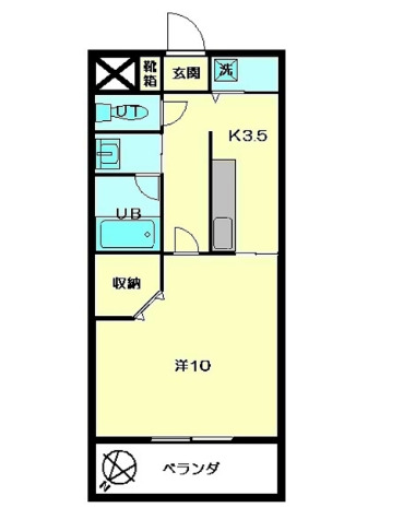 Sky Gardenの間取り