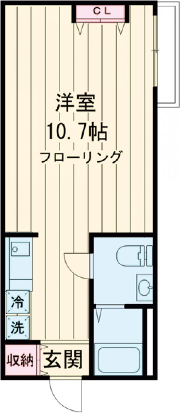 carpe恋ヶ窪(カルぺコイガクボ)の間取り