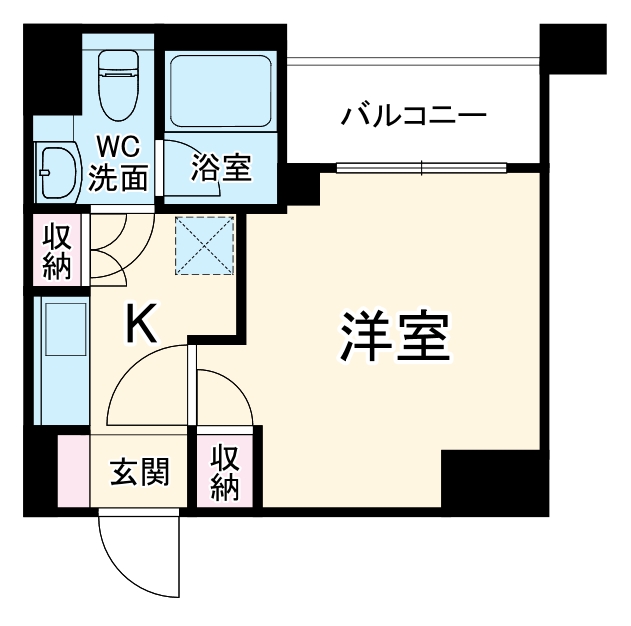 SQUARE CITY YOKOHAMA NEGISHIの間取り