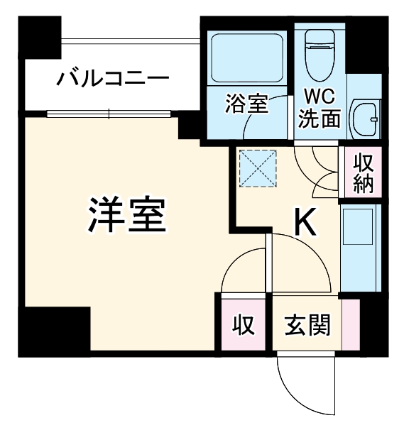 SQUARE CITY YOKOHAMA NEGISHIの間取り
