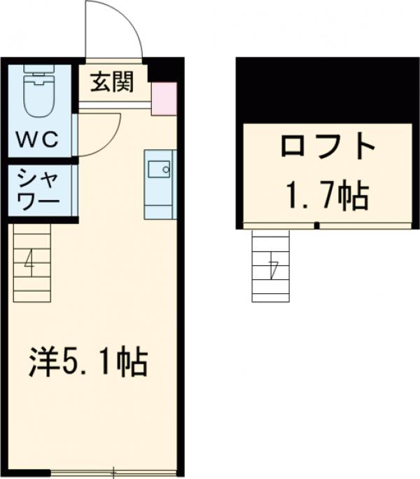 ラメールⅡの間取り