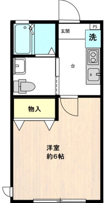 ケーオーメゾン高田馬場の間取り