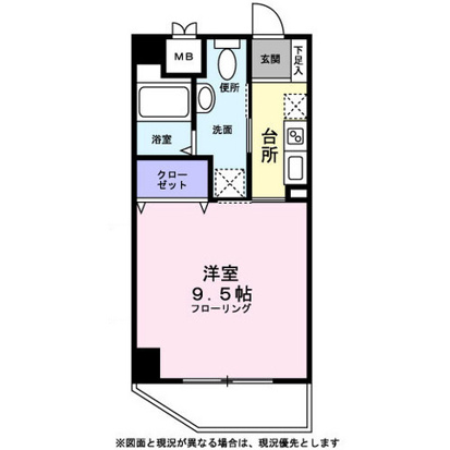 ルミエール・Rの間取り