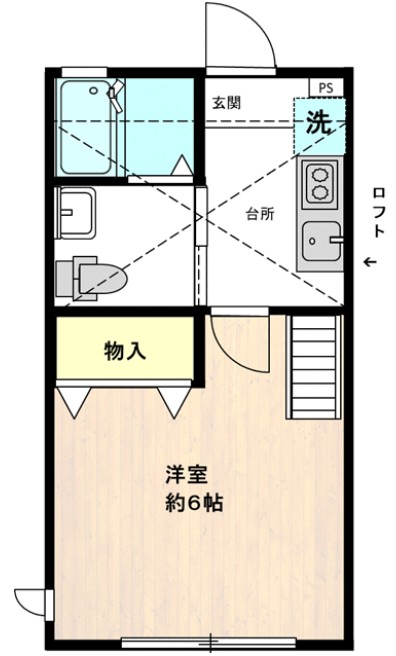 ケーオーメゾン高田馬場の間取り