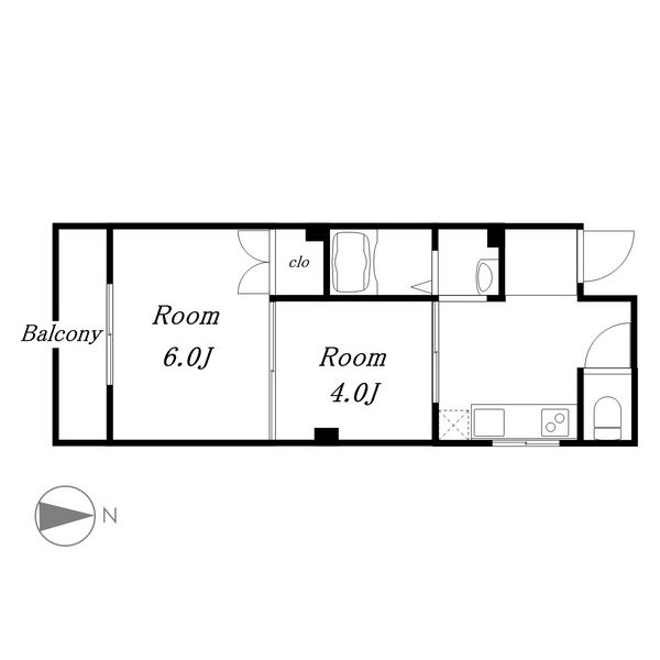 三沢第2マンションりわの間取り