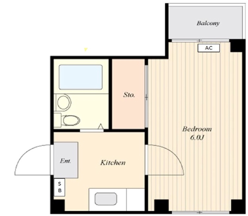 メゾン白子の間取り