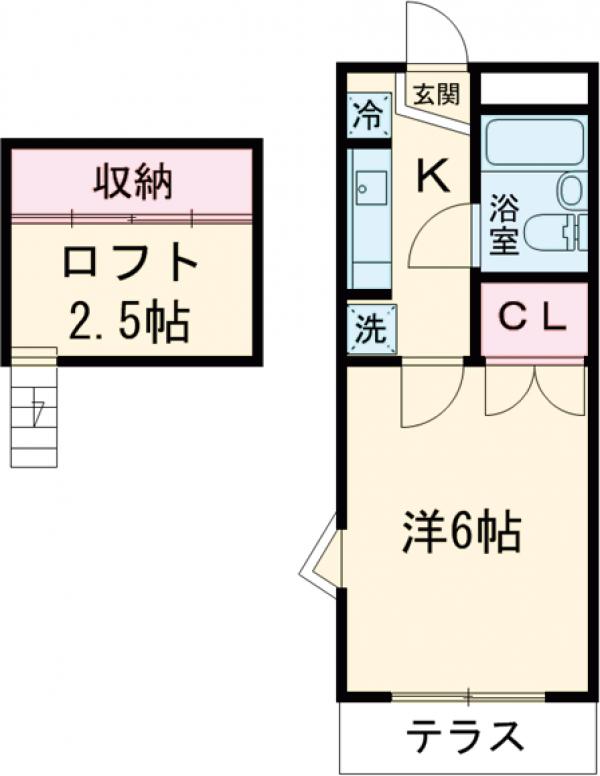 あかるハイム19の間取り