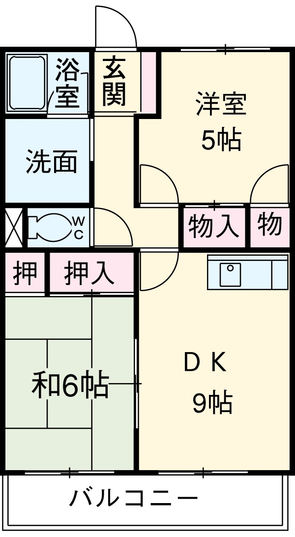ラフォーレ甚目寺の間取り