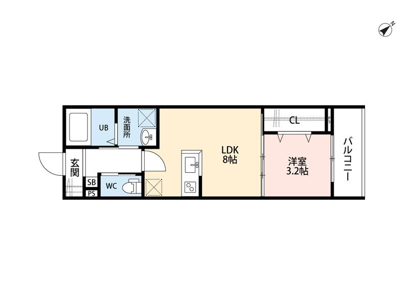 【新築】(仮称)robot home千早の間取り