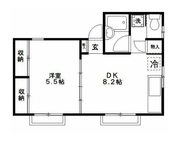 イマージュの間取り