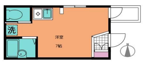 レゾナンス西新井の間取り