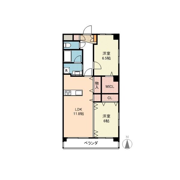 ノイエスレーベン本郷の間取り
