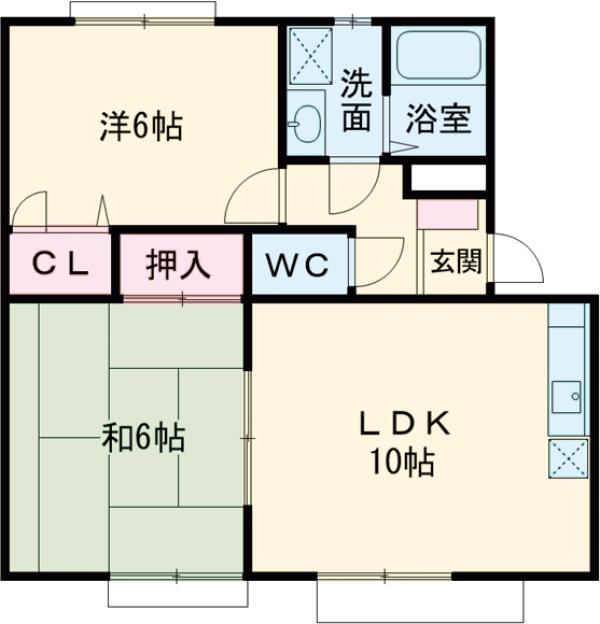 ルミエール渡辺の間取り
