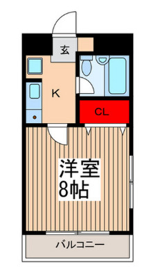 矢部ビルの間取り