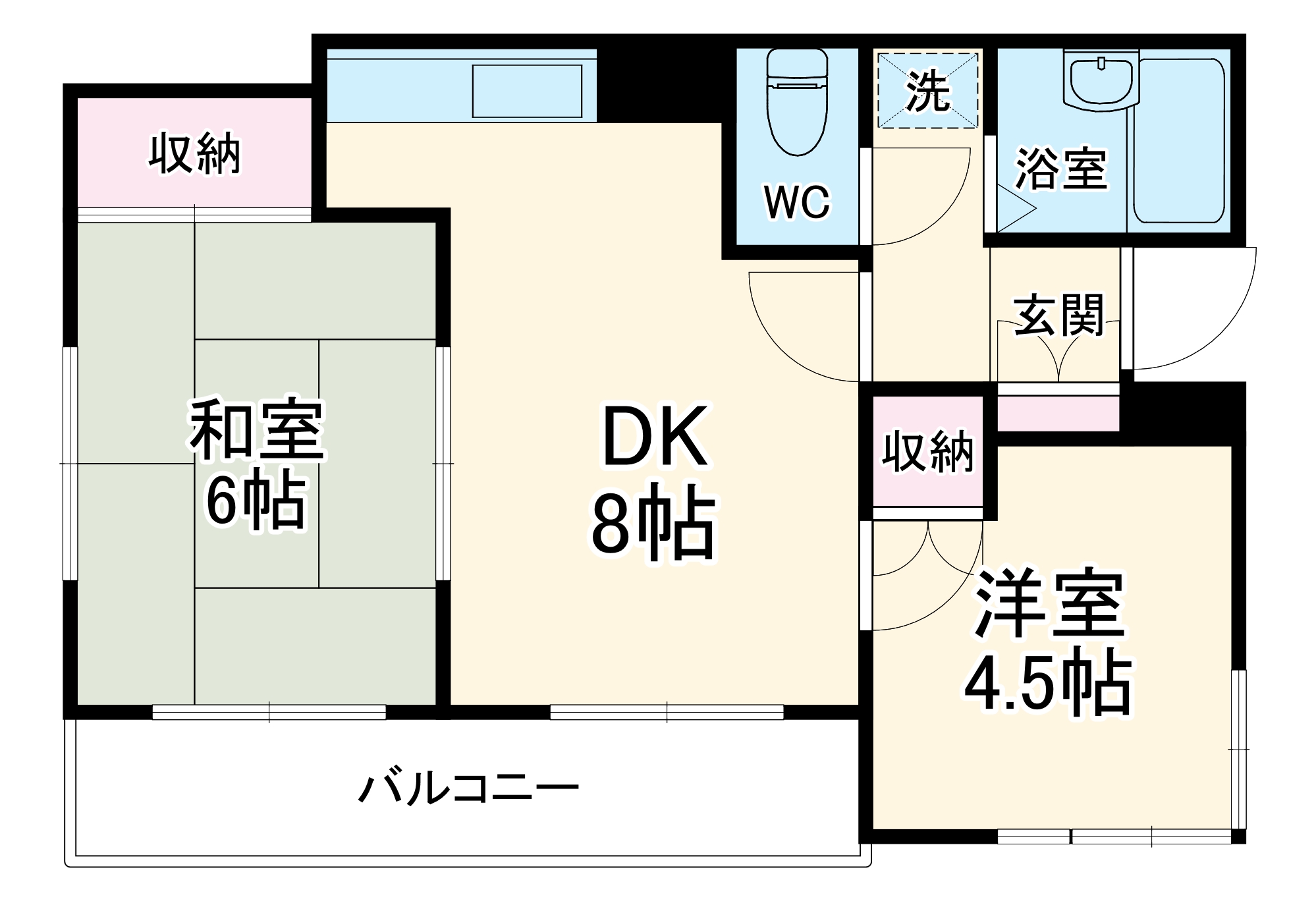 ロイヤルエモンド松戸の間取り