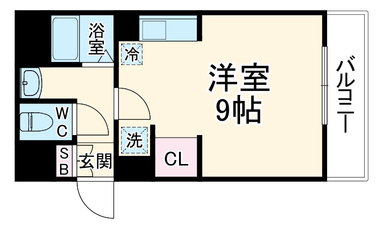 MIRAI関大前の間取り
