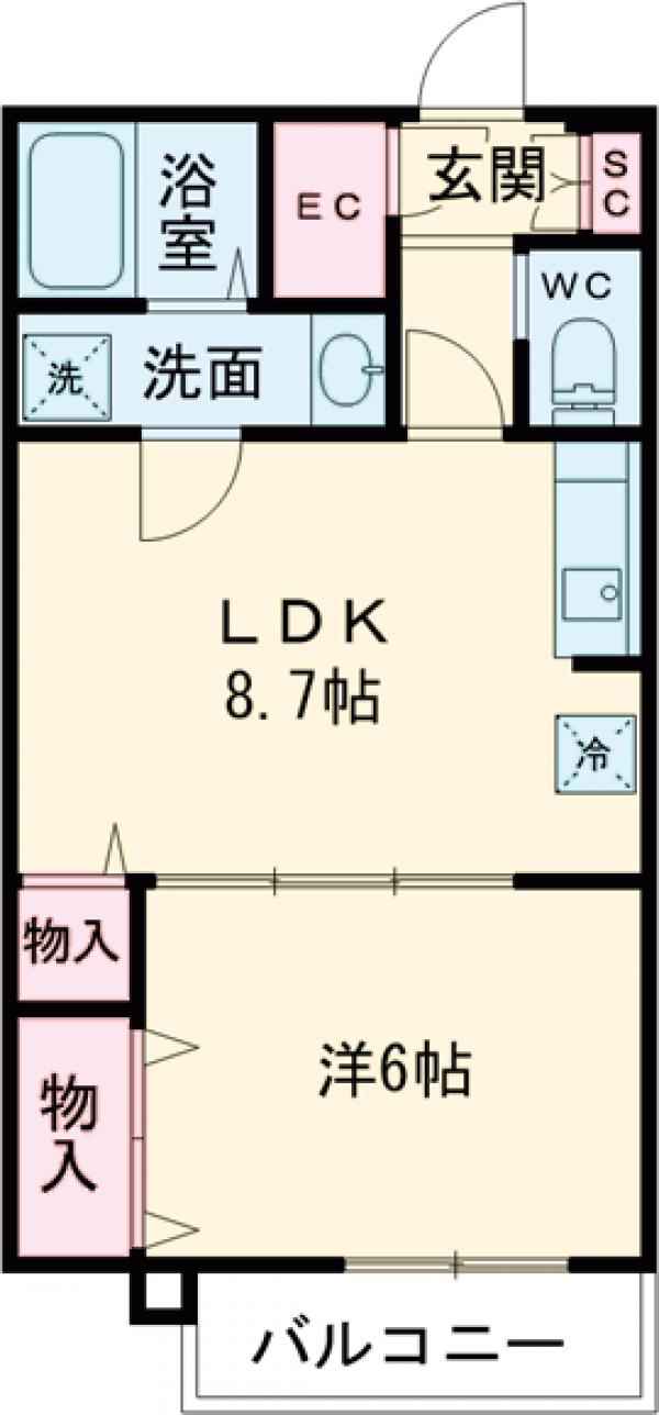 ザ・フォレスト立川の間取り