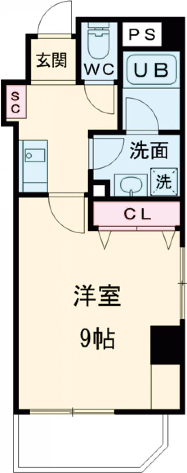 エトワール西葛西Ⅱの間取り