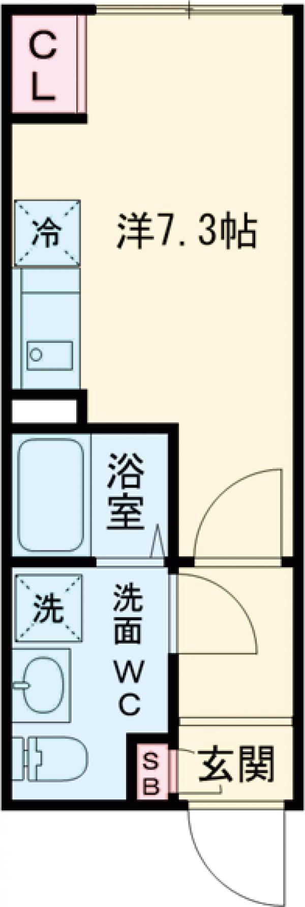オークノワール綾瀬の間取り