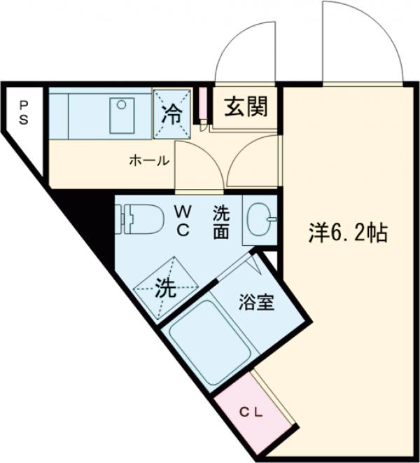 オークノワール綾瀬の間取り