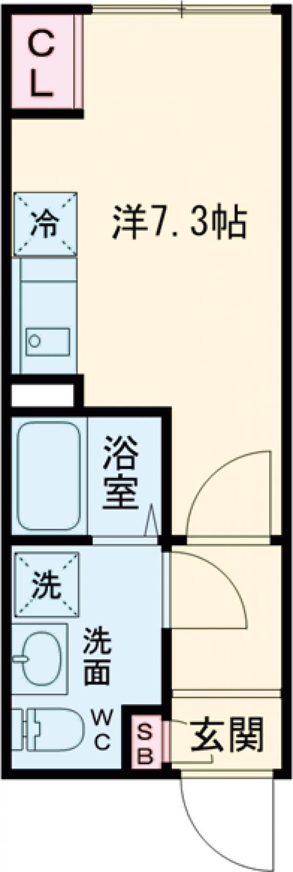 オークノワール綾瀬の間取り
