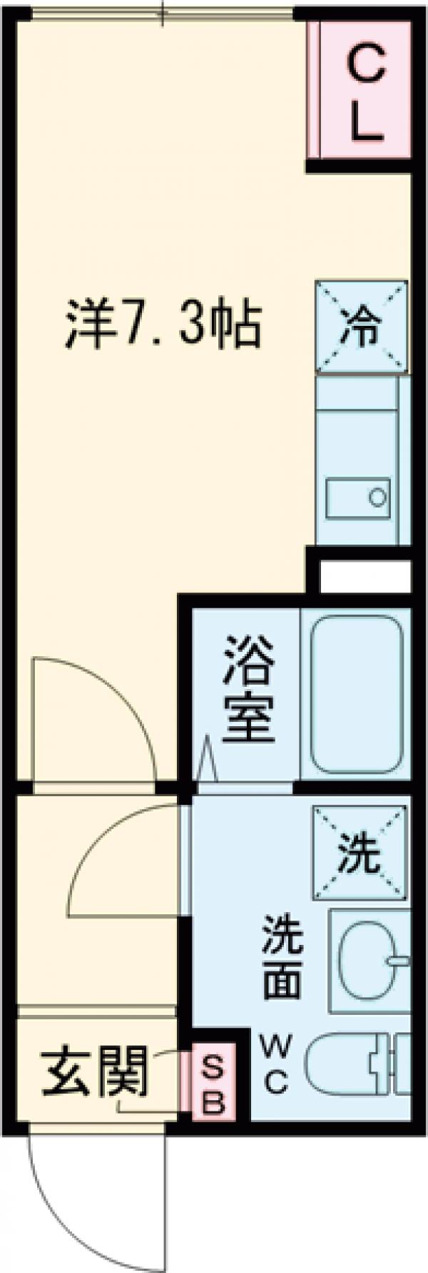 オークノワール綾瀬の間取り