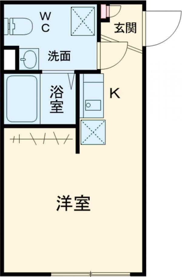 アミスタ新小岩の間取り