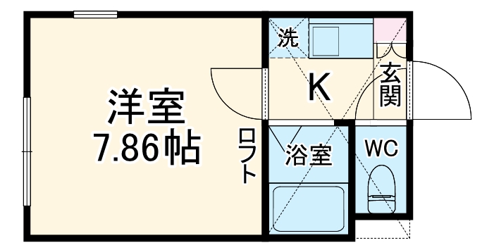 メゾンカメリアの間取り