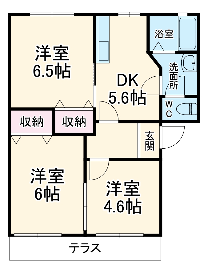 パークハウスNIWAの間取り