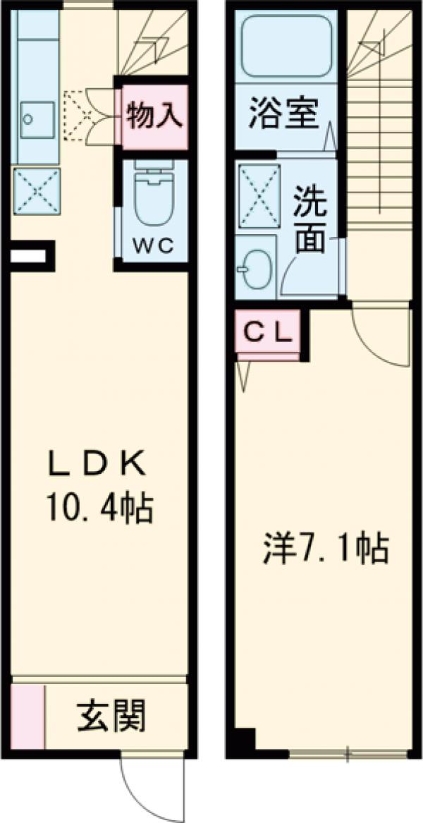 MOK-TERRACE NERIMA Villaの間取り