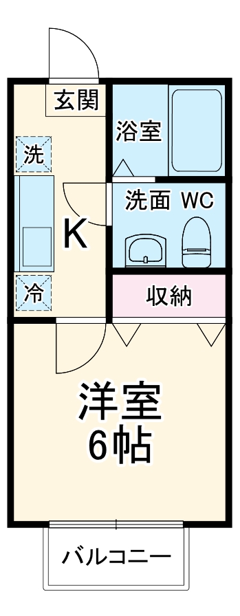 コンフォール船橋海神の間取り